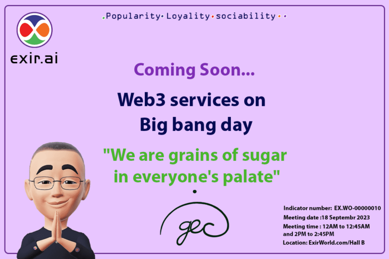 Inaugurating +69 web3 services on behalf of GEC.WO on Big Bang Day