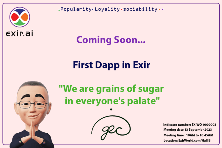 GEC.WO First Mission: First DApps in Exir