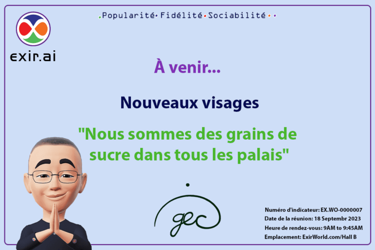 Présentations de nouveaux visages par GEC.WO