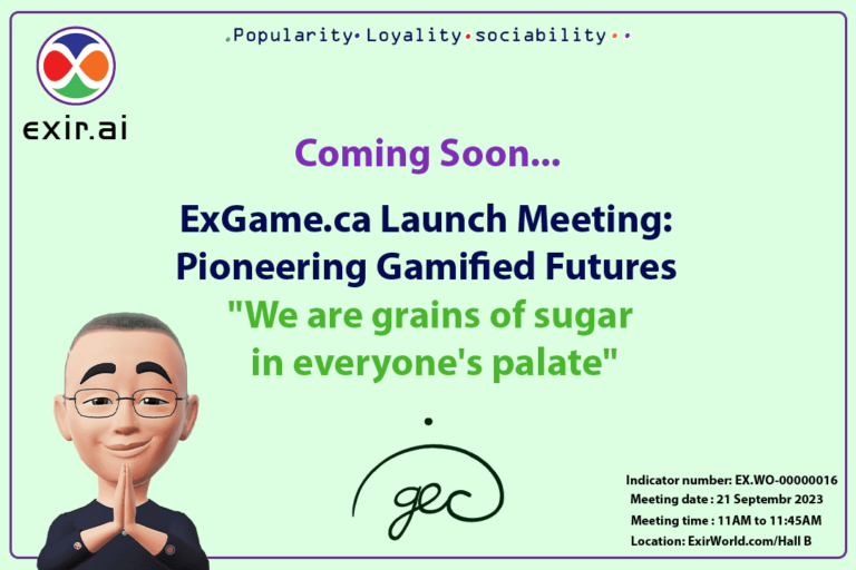 ExGame.ca Launch Meeting: Pioneering Gamified Futures