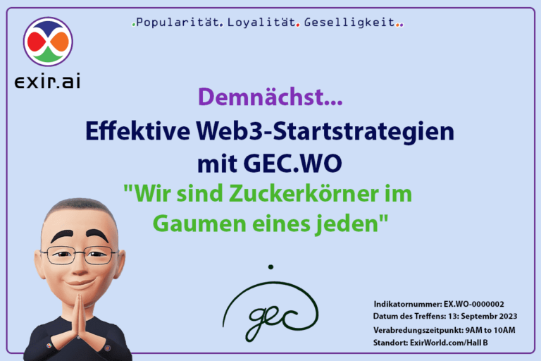 Effektive Web3-Startstrategien mit GEC.WO