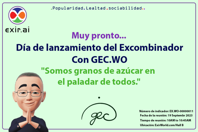 Día de lanzamiento de Excombinator con GEC.WO