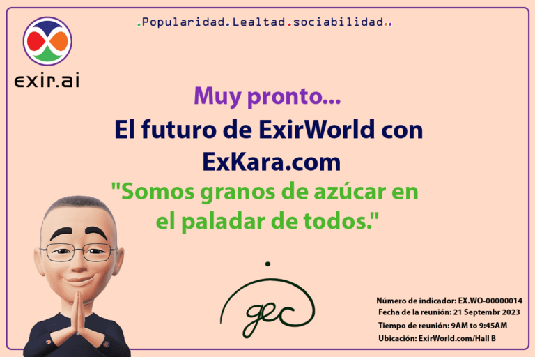 GEC.WO: El futuro de ExirWorld con ExKara.com