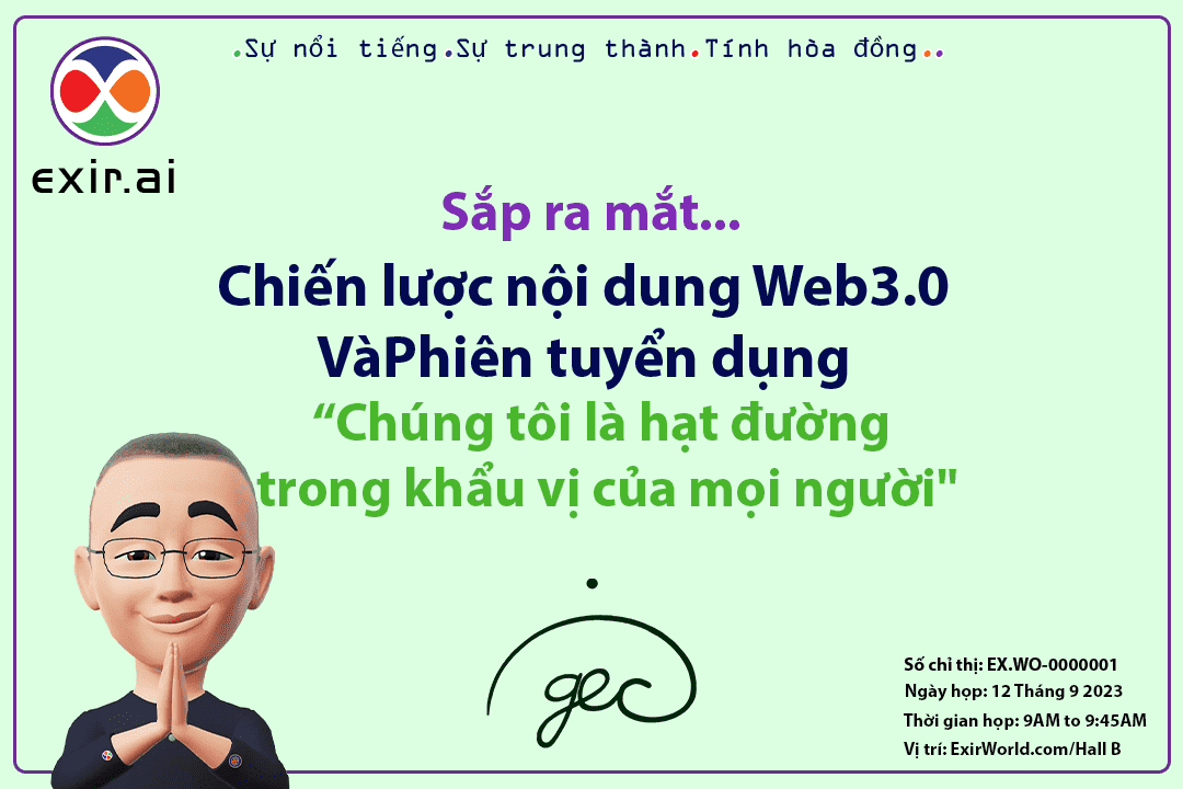 Cuộc họp do GEC.WO chủ trì: Phiên tuyển dụng và chiến lược nội dung Web3