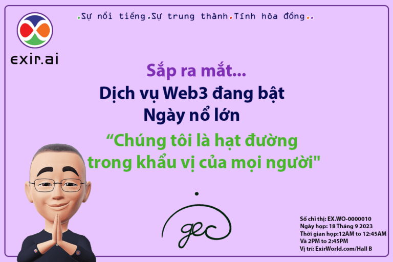 Khai trương dịch vụ +69 web3 thay mặt GEC.WO nhân Ngày Big Bang