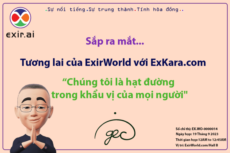 GEC.WO: Tương lai của ExirWorld với ExKara.com