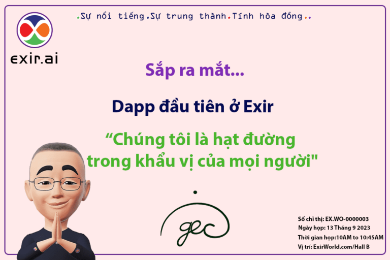 Nhiệm vụ đầu tiên của GEC.WO: DApps đầu tiên ở Exir