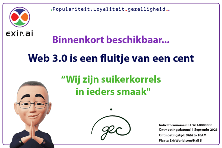 GEC.WO: Web3 als een fluitje van een cent.