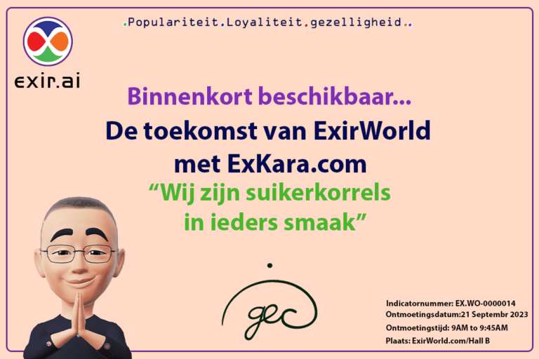 GEC.WO: Il futuro di ExirWorld con ExKara.com