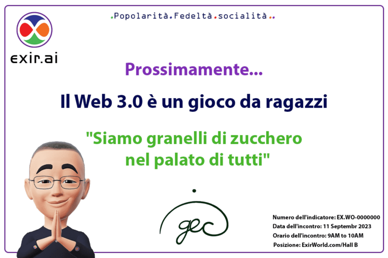 GEC.WO: Web3 come un gioco da ragazzi.