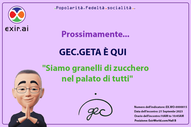 GEC.GETA È QUI