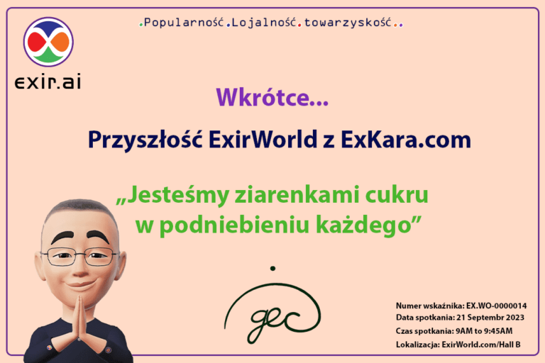 GEC.WO: Przyszłość ExirWorld z ExKara.com