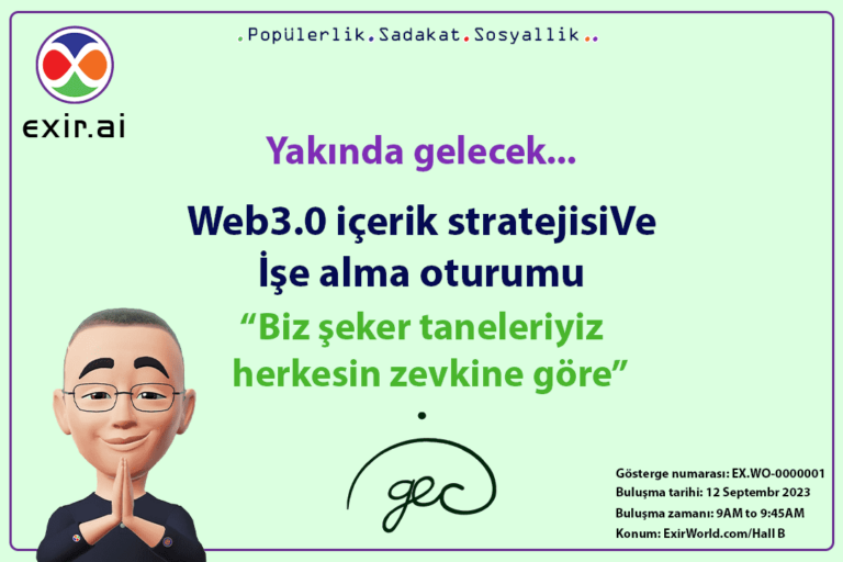 GEC.WO Liderliğinde Toplantı: Web3 İçerik Stratejisi ve İşe Alma Oturumu