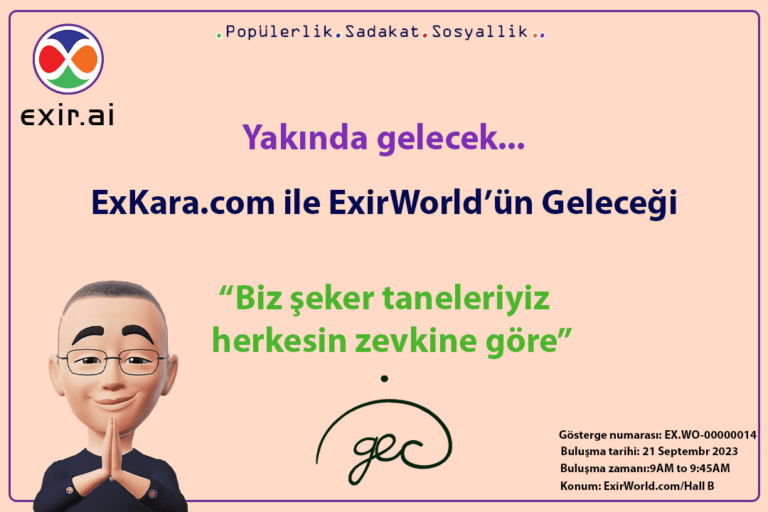 GEC.WO: ExKara.com ile ExirWorld’ün Geleceği