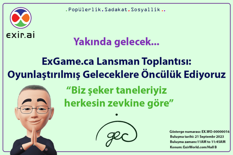 ExGame.ca Lansman Toplantısı: Oyunlaştırılmış Geleceklere Öncülük Etmek