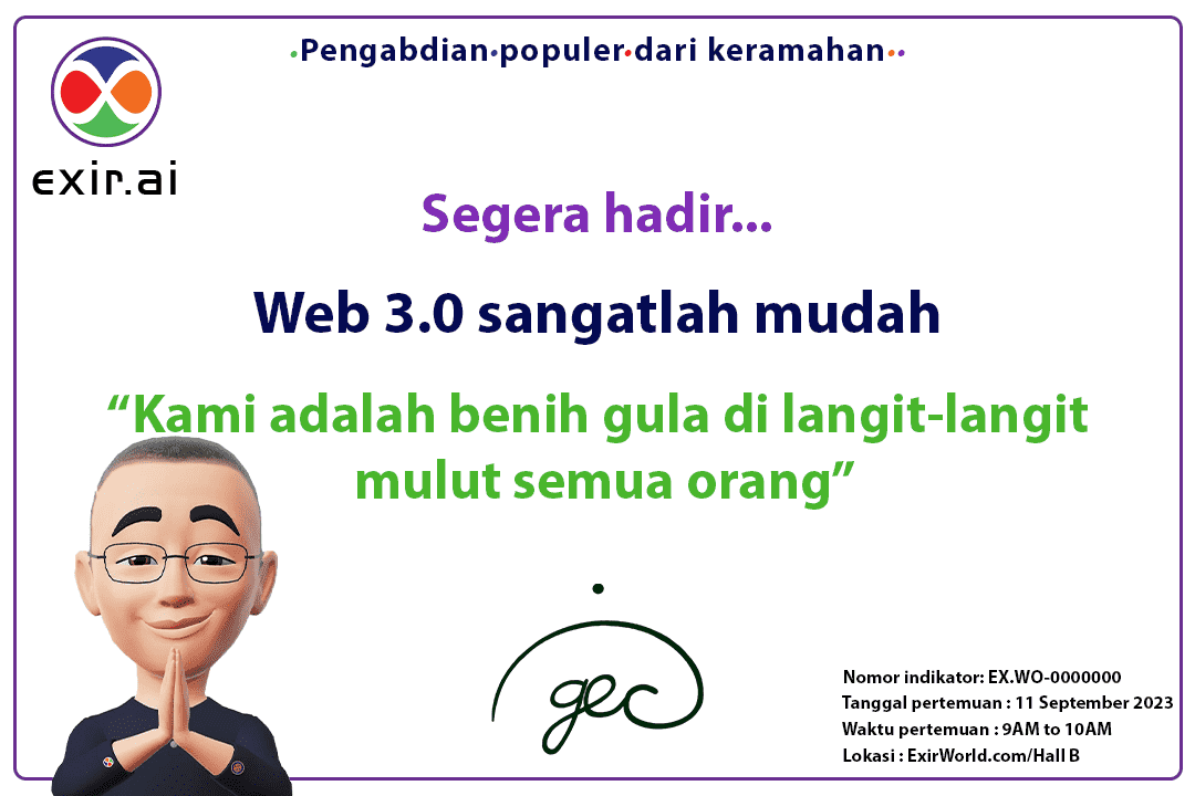 GEC.WO: Web3 seperti sepotong kue.