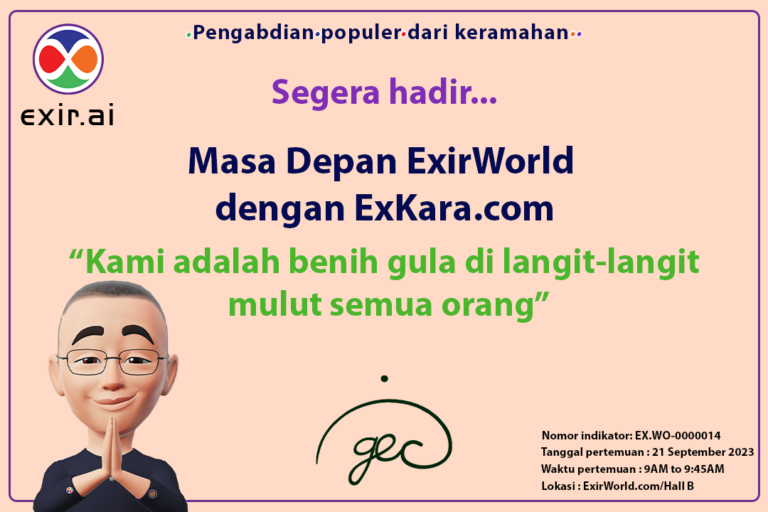 GEC.WO: Masa Depan ExirWorld dengan ExKara.com