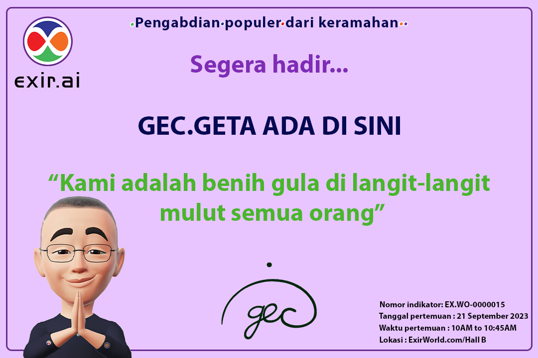 GEC.GETA ADA DI SINI